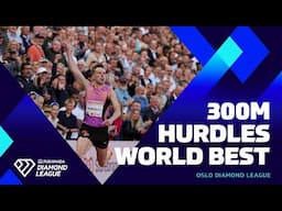 Warholm smashes 300m hurdles world best with 32.67 in Oslo | Wanda Diamond League