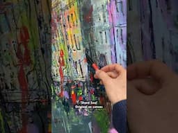 Shard Soul. 1.5m x 1m acrylic on canvas. #landscapeart #londonshard #landscapeartwork