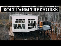 Inside Bolt Farm Treehouse Luxurious Cabin! Full Tour!