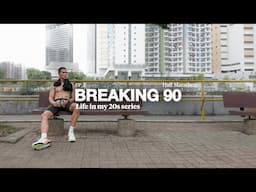Ep.2 | 23km in Hong Kong heat, dim sum, leg workout | Road to sub 90 min half marathon