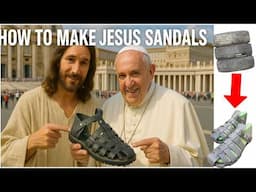 Jesus and Pope's Epic Sandal Moment at the Vatican