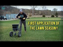 Spring Lawn Care TIPS // Apply Granular Pre-Emergent + Lawn Supply Company EqualizORR Fertilizer