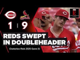 Chase Petty ROCKED in MLB Debut, Cincinnati Reds SWEPT in Doubleheader by St. Louis Cardinals | G31