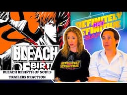 A Bunch of Bleach Rebirth of Souls Trailers Reaction