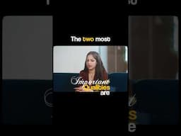 The TWO most imp qualities are...