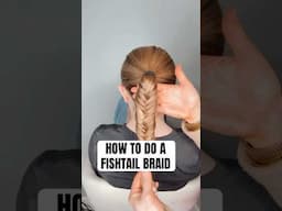 FISHTAIL BRAID HAIRSTYLE |   Audrey and Victoria #hairstyle PRODUCTS USED IN DESCRIPTION BELOW ⬇️