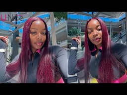 BEST WIG ON AMAZON !? Glueless Black Cherry Wig Install & Review | ft. UNice Hair