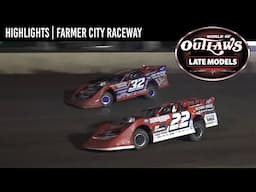World of Outlaws Late Model Series | Farmer City Raceway | April 12, 2025 | HIGHLIGHTS