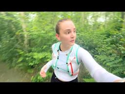 Realistic week of half marathon training as a slow runner | workouts, my paces & running in the heat