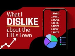What I DISLIKE about the ETFs I Own: HYLD USCL QQCL HHIS MSTE HBIX HBTE