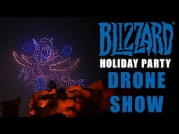 Blizzard Holiday Party Drone Show 2024