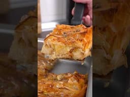 Tarta de Masa Filo con Queso Brie y Pera | Crujiente y Deliciosa #receta #tartasalada #queso
