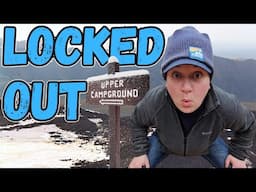 Stranded & Forced to Stealth Camp in the Freezing Cold!