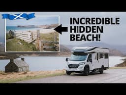 Blown away by an INCREDIBLE hidden Scottish Beach!