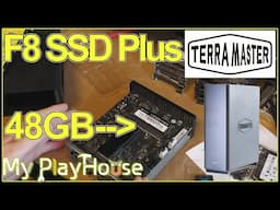 Terramaster F8 SSD PLUS Upgraded to 48GB RAM for Proxmox - 1495