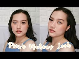 Fresh Makeup Look | affordable, local & drugstore products//DINIS RIVERA