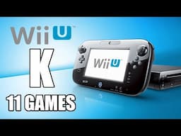 The Wii U Project - Compilation K - All Nintendo Wii U Games