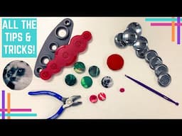 How To / How I :: My Top Tips and Tricks for Making Your Own Self Covered Buttons!