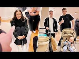 FRIENDS MEET OUR BABY FOR THE FIRST TIME!