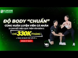 Gym Đốt Mỡ Siết Cơ Cùng HLV – Hiệu Quả Nhanh | Ưu Đãi Chỉ 330K/Tháng