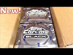 NEW RELEASE!  2025 CHROME BLACK BASEBALL CARDS!