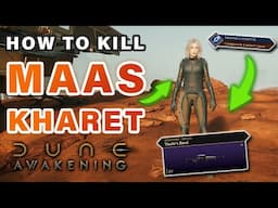 How to Eliminate the Maas Kharet Assassin | "Making a Martyr" Quest Guide ► Dune: Awakening