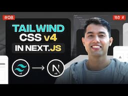 #8: Install Tailwind CSS in Next.js🔥2 Easy Methods + Styling Demo & Tips