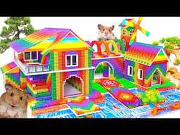 It Took Me 185 Hours To Build Modern Viking House Has Kinetic Sand Fish & System Underground Pool