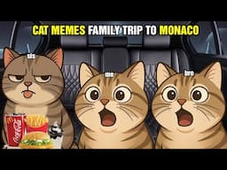 CAT MEMES FAMILY TRIP TO MONACO