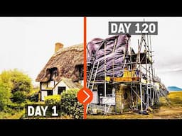 Abandoned 500-Year-Old Cottage Renovation | 4 Months In #11