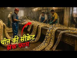 चीन के सीक्रेट Snake फार्म का चौंकाने वाला खुलासा! China's Secret Snake Farms