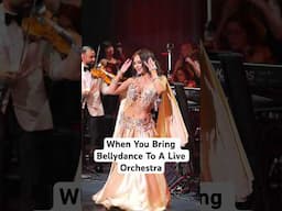 When you bring bellydance to a live orchestra 💃🔥 #TheDisaster9