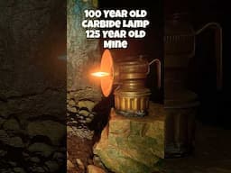 1920s Miners Carbide Lamp! Exploring a 125 Year Old Mine #mines #abandonedmines