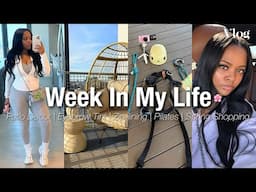 Vlog: Week In My Life🎀| IT’S SPRING!🥰🌸 Shopping, Ziplining Date , Pilates , New Patio Decor + MORE🤍
