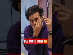 DEU RUIM NO MEU CABELO 😵 #shorts