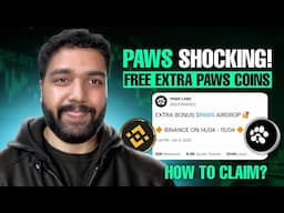 PAWS SHOCKING UPDATE - Extra Bonus PAWS Airdrop | PAWS Vouchers Airdrop Claiming Update