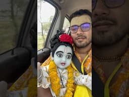 Kanua Ke Sath ❤️ Masti #vrindavan #laddugopal