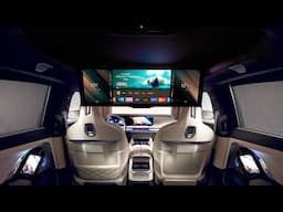 Top 10 ELECTRIC cars with LUXURY INTERIORS and LCD SCREENS in 2024-2025