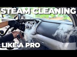 The BEST Guide on How to STEAM CLEAN a Car Interior - McCulloch MC1375 Review