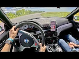 2005 E46 BMW M3 Competition (Track Prepped 6-Speed SMG) - POV Track Test