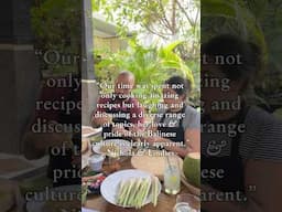 Making memories on your couples Bali holiday-Private Balinese cooking classes🙏🏽😊 #cookingclasses