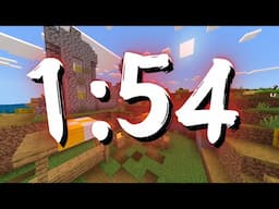 Minecraft Controller Speedrun in 1:54