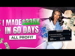 HOW DID I MAKE 335K IN 60 DAYS ? ALL PROFIT NO LABOR *With receipts* | Boujee Barbiee