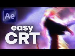 You MUST Try this INSANE CRT Distortion Look | After Effects Tutorial