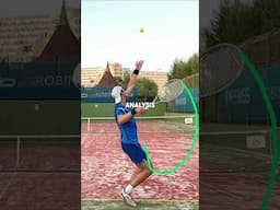 Stop having the waiters-tray pose on your serve! Watch the video to see how you should be serving