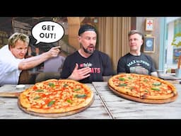 GORDON RAMSAY INVITED US TO BEAT BeardMeatsFood 48 SLICE PIZZA RECORD – HE WASN’T READY!