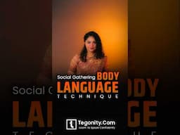 @TegonityOfficialBody Language Tips and Tricks | Social Gathering Anxiety | Body language in Hindi