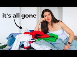 I Decluttered My ENTIRE Wardrobe (again)
