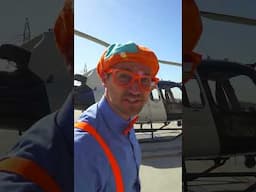 Blippi Explores a Police Helicopter #blippi #helicopter