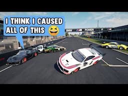 My Friends Caused EVERY Crash In This Race